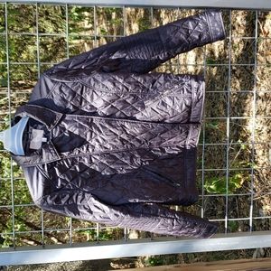 Charcoal Grey banana republic packable puffer XL